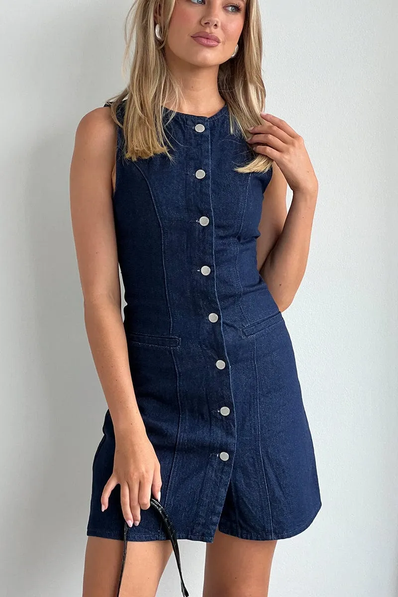 Denim Bodycon Dress Mini sold by Ally Fashion