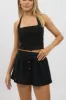 Black Shorts Elasticated Waist sold by Ally Fashion