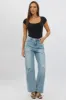 Black Supersoft Top Cap Sleeve sold by Ally Fashion