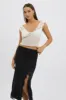 White Lace Top Sleeveless sold by Ally Fashion