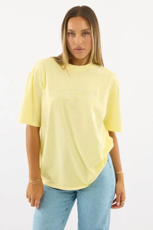 Yellow Graphic Tee Short Sleeve sold by Ally Fashion