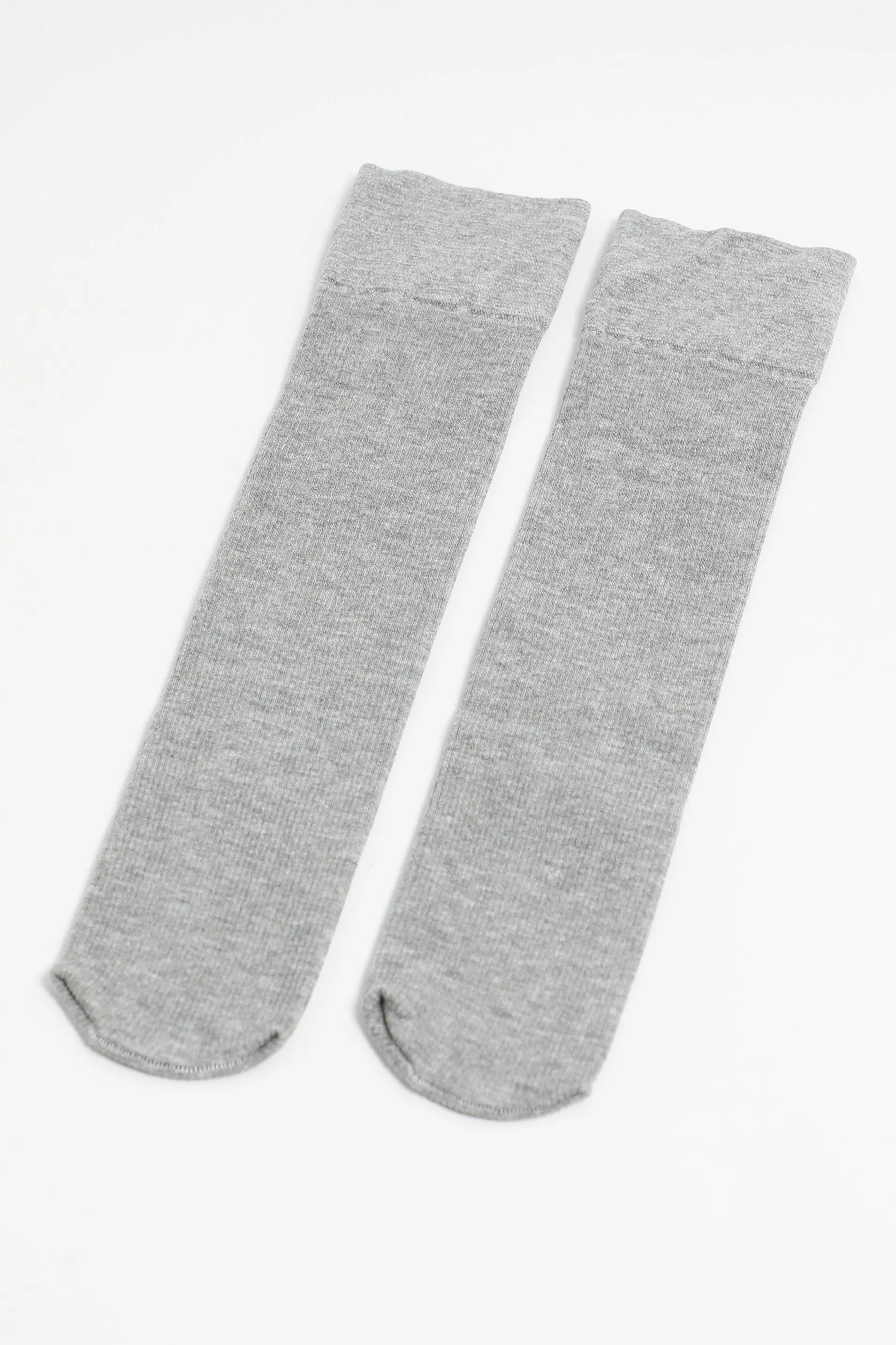 Grey Knee High Socks sold by Ally Fashion
