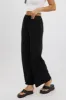 Black Wide Leg Pants Low Rise sold by Ally Fashion