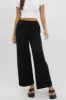 Black Wide Leg Pants Low Rise sold by Ally Fashion