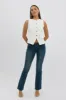 White High Neck Vest sold by Ally Fashion