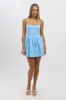 Blue Fit And Flare Dress Mini sold by Ally Fashion