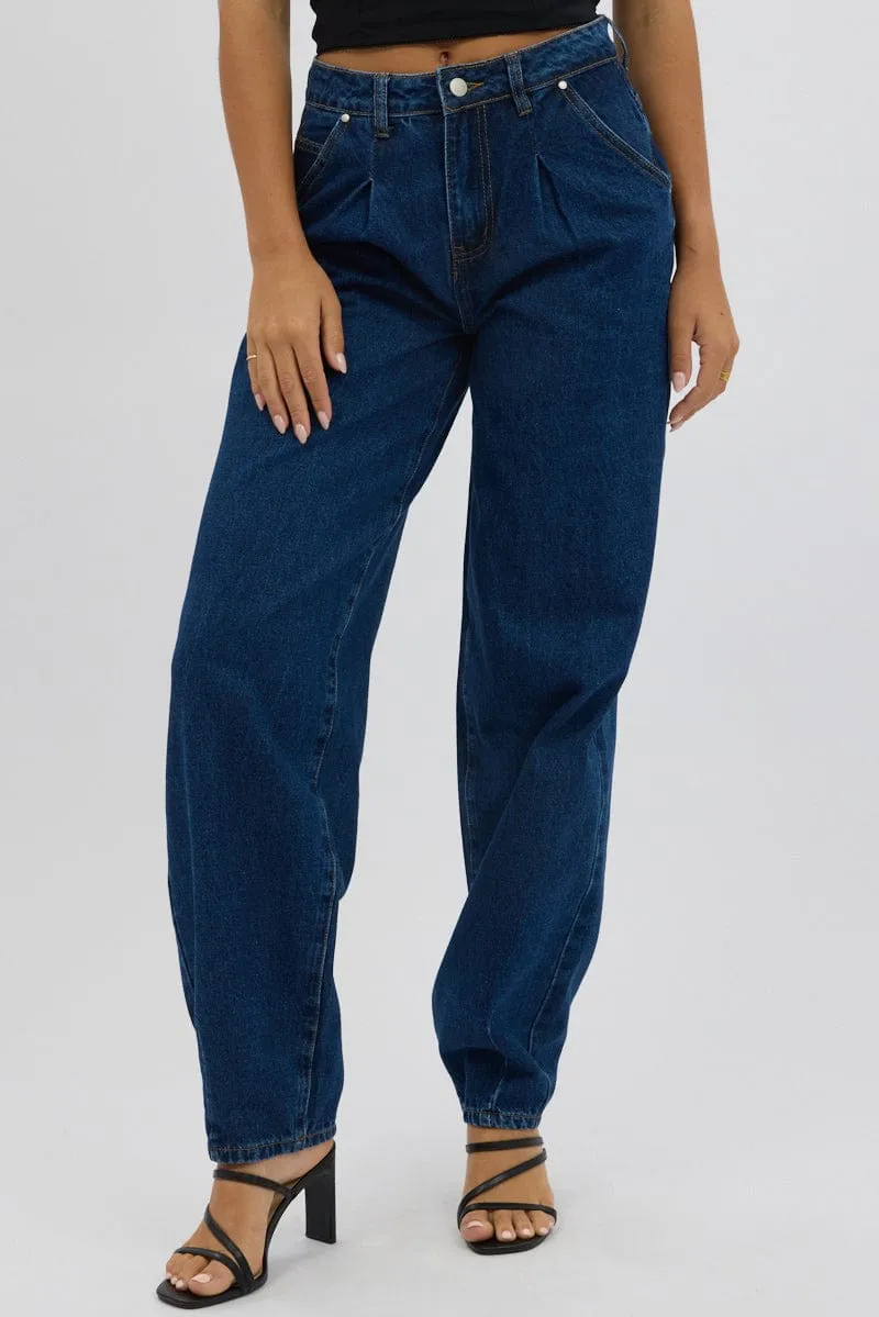 Denim Barrel Jeans sold by Ally Fashion product image thumbnail 3