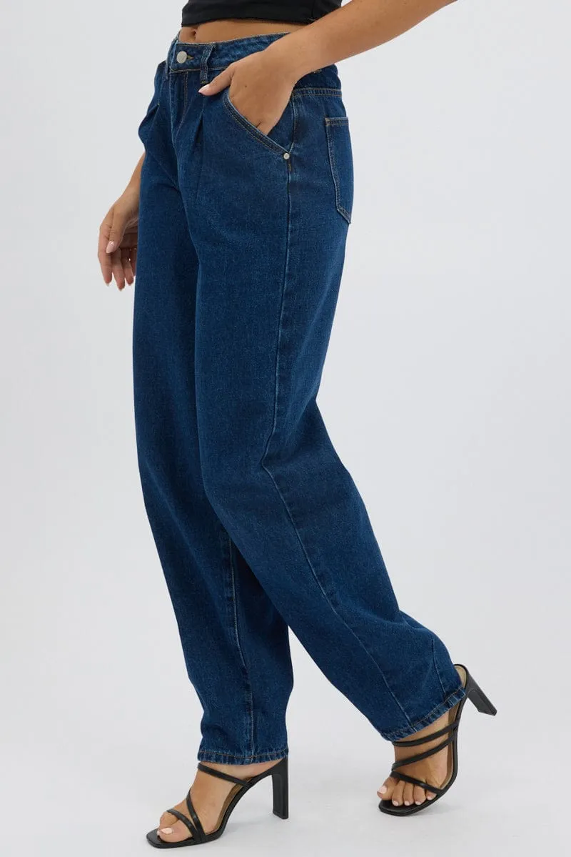 Denim Barrel Jeans sold by Ally Fashion product image thumbnail 4