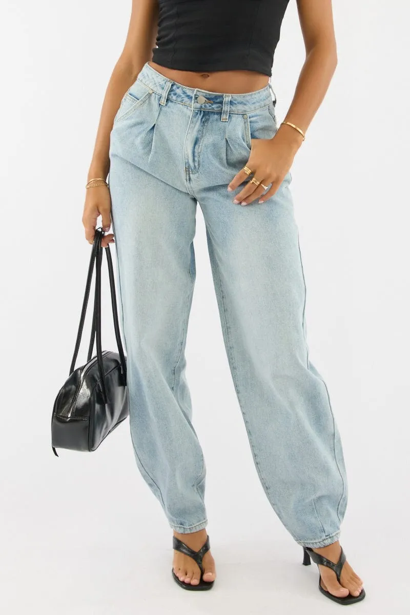 Denim Barrel Jeans sold by Ally Fashion product image thumbnail 2