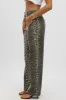 Brown Animal Print Baggy Jeans Leopard Pattern sold by Ally Fashion