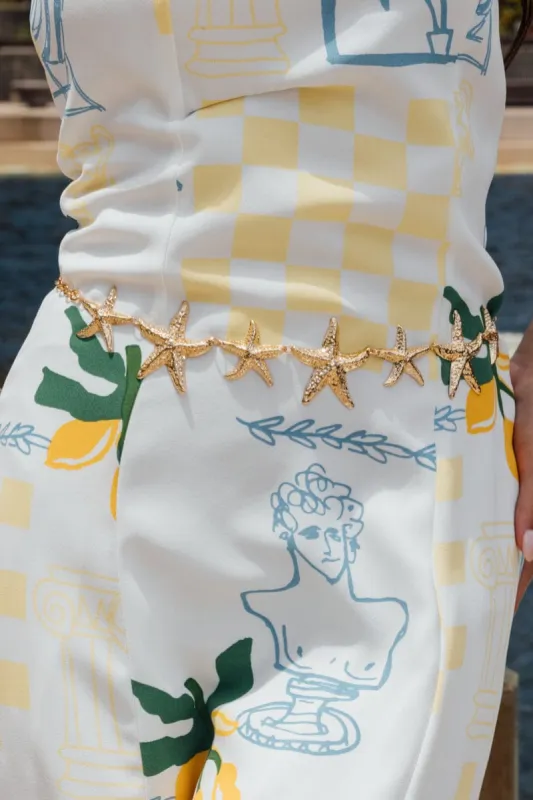 Gold Starfish Chain Belts sold by Ally Fashion