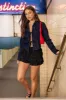 Black Mini Skort Frilled sold by Ally Fashion
