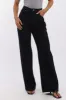 Black Wide Leg Jeans Mid Rise sold by Ally Fashion