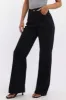 Black Wide Leg Jeans Mid Rise sold by Ally Fashion
