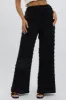 Black Wide Leg Pant Lace sold by Ally Fashion