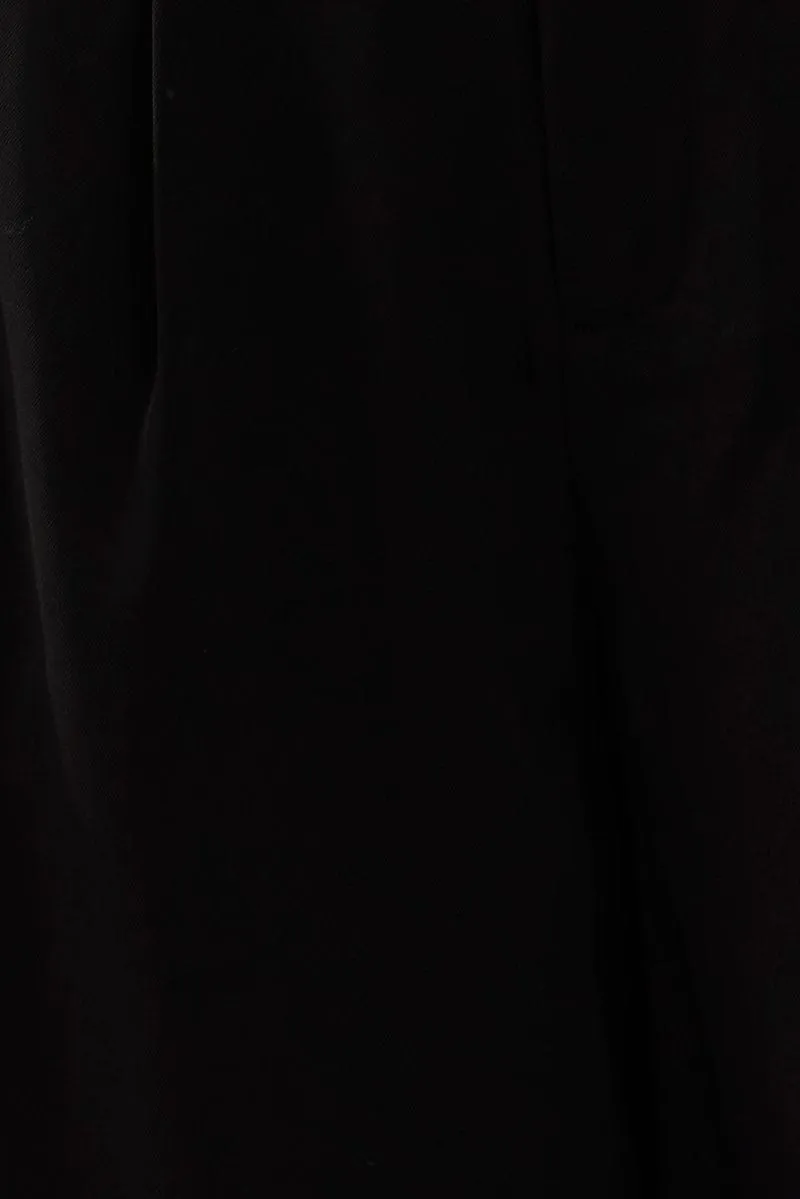 Black Tailored Pants Mid Rise sold by Ally Fashion product image thumbnail 5