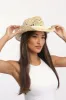 Beige Straw Cowboy Hat sold by Ally Fashion