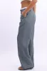 Grey Tailored Pants Boxer Wide Leg sold by Ally Fashion