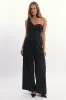 Black Wide Leg Pants Elasticated Waist sold by Ally Fashion