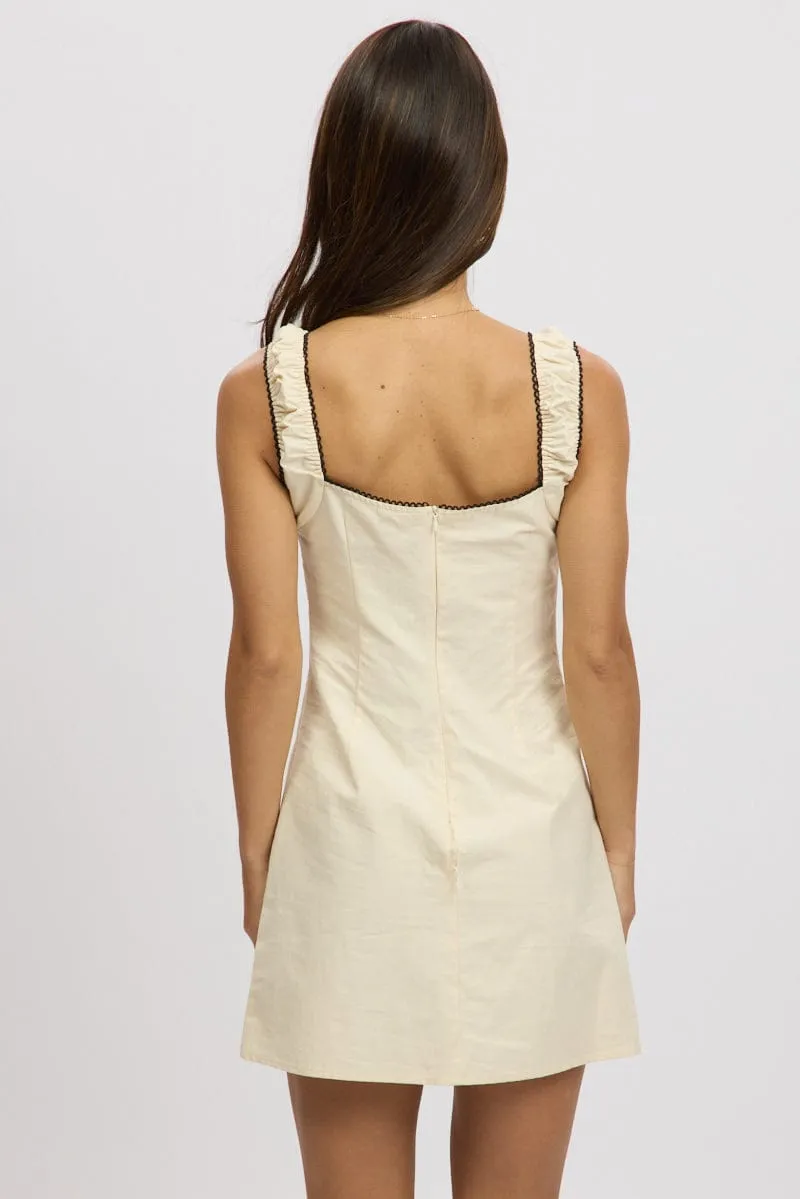 White Bodycon Dress Mini sold by Ally Fashion product image thumbnail 5