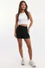Black Track Shorts Side Stripe sold by Ally Fashion