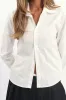White Smart Fit Shirt sold by Ally Fashion