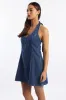 Blue Halter Neck Dress sold by Ally Fashion