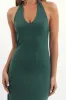 Green Bodycon Dress Halter Neck sold by Ally Fashion