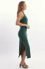 Green Bodycon Dress Halter Neck sold by Ally Fashion