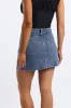 Denim Mini Skirt Mid Rise Relaxed Fit sold by Ally Fashion