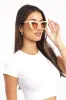 White Fashion Sunglasses sold by Ally Fashion