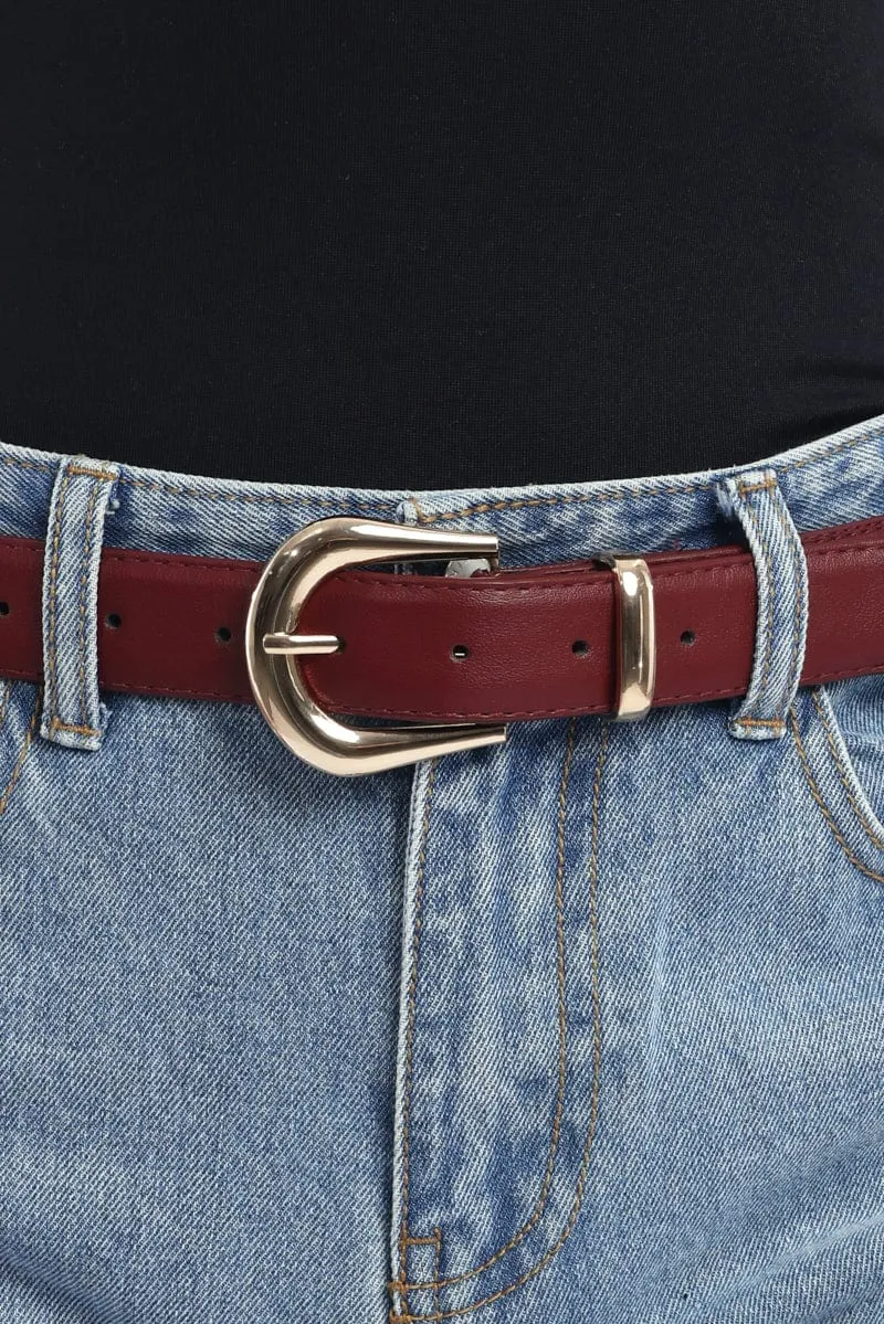 Red Waist And Hip Jeans Belt sold by Ally Fashion product image thumbnail 2