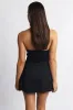 Black Halter Neck Mini Dress sold by Ally Fashion