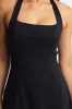 Black Halter Neck Mini Dress sold by Ally Fashion