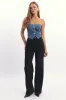 Denim Vest Bandeau sold by Ally Fashion