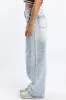 Denim Balloon fit Jeans with Seam sold by Ally Fashion