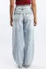 Denim Balloon fit Jeans with Seam sold by Ally Fashion