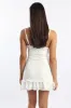 White Mini Dress Lace sold by Ally Fashion