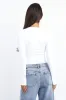 White Supersoft Top Long Sleeve sold by Ally Fashion