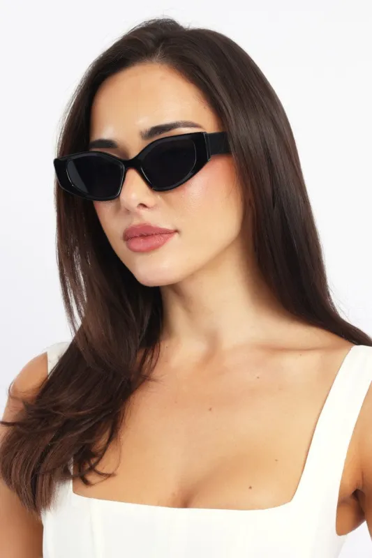 Black Animal Print Fashion Sunglasses sold by Ally Fashion