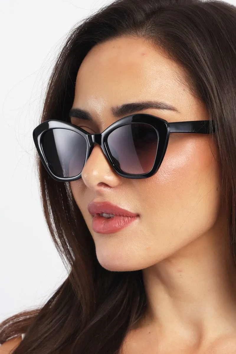 Black Animal Print Fashion Sunglasses sold by Ally Fashion product image thumbnail 2