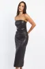 Brown Bodycon Dress Midi sold by Ally Fashion