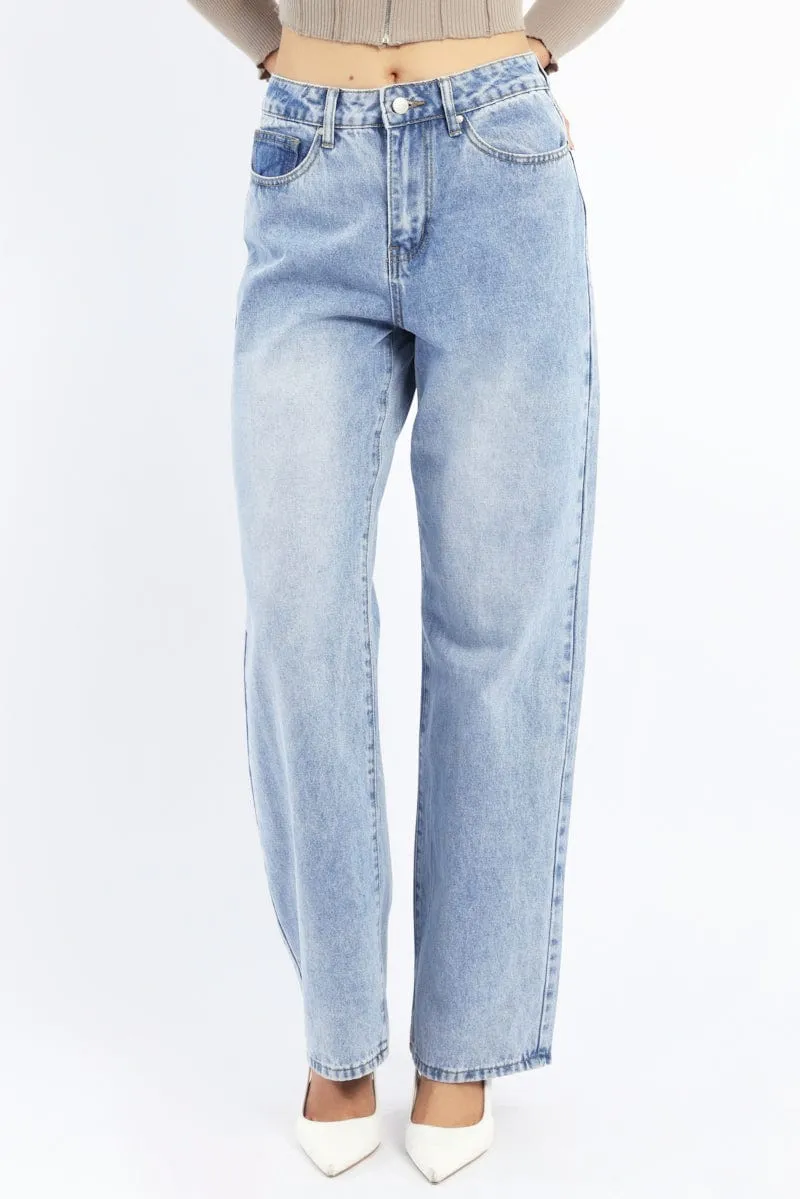 Denim Baggy Jeans Low Rise sold by Ally Fashion product image thumbnail 2
