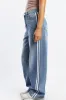 Denim Barrel Jeans Mid Rise sold by Ally Fashion