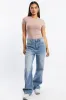 Denim Barrel Jeans Mid Rise sold by Ally Fashion