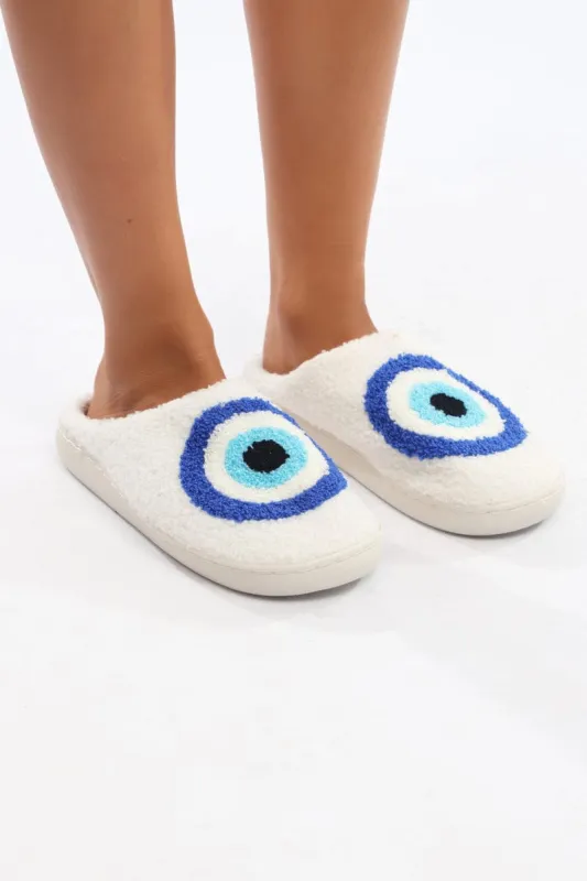 White Slippers sold by Ally Fashion