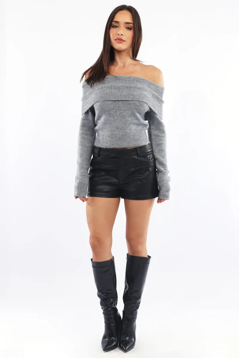 Black Micro Shorts sold by Ally Fashion