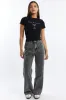 Black Graphic Tee Short Sleeve sold by Ally Fashion