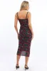 Black Floral Bodycon Dress Mesh sold by Ally Fashion