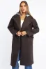 Brown Coat Jersey Hood Insert sold by Ally Fashion